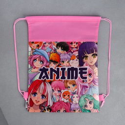Сумка для обуви Мир аниме, полиэстер, размер 41х31 см - Artfox фото 8