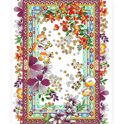 Дорожка столовая, сервировочная 50х150см Магали, хлопок Премиум 236г/м2, упаковка классическая 28х41см, Домашняя мода (Россия) фото 2