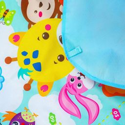 Развивающий коврик Жирафик, с пианино, голубой - Simaland фото 5