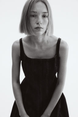 Vestido denim midi - H&m фото 3