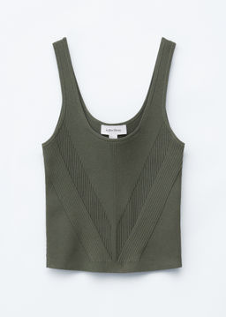 Camiseta de tirantes de punto