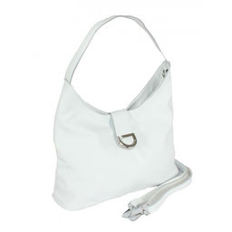 Сумка женская натуральная кожа JRP-2046-9, 1отд+карм/пер, плечевой ремень, белый SALE 264370 - Adelia фото 5