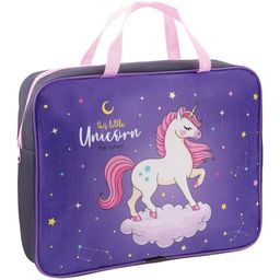 Папка на молнии с ручками А4 ArtSpace "Unicorn" ширина 70мм (ПМД-4-20_16666) полиэстер