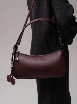 Сумка багет Azaro 31200 зимняя вишня