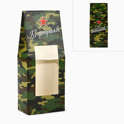 Цена за 5 шт. Коробка складная 23 Февраля, 14?5.5?3.5 см