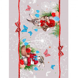 Салфетка-дорожка на стол хлопковая Скоро пасха 29348-1 тк - Наталья-текстиль фото 5