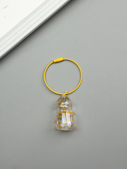 Цена за 2 шт. Брелок для шерсти кошачьей на тросе для ключей, рюкзака «Полосатый котик», капсула с секретом, трос d=5.2 см, 2.4×3×4.5 см