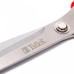 Ножницы кухонные TalleR, сталь, с орехоколом/открывателем для бутылок, специальная заточка лезвий, эргономичные ручки из ударопрочного пластика (Китай) - Домашняя мода фото 3