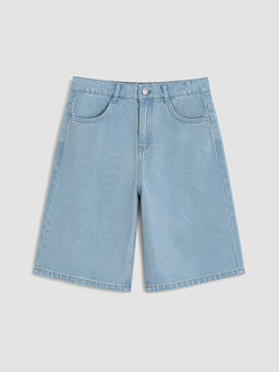 Erkek ?ocuk Jean Bermuda ?ort