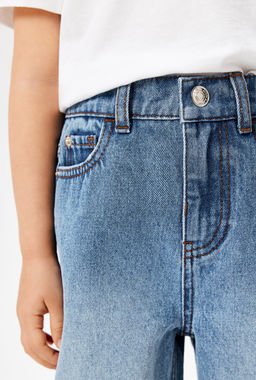 ACOOLA / Брюки джинсовые детские для девочек Roug синий  фото 5