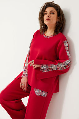 Костюм BegiModa 3087-Р алый