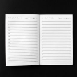 Ежедневник в тонкой обложке А5, 72 листа Зеленый фикус - Artfox фото 3