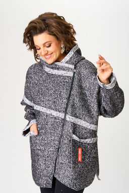 Пальто Michel Chic 360/1 графит  фото 4