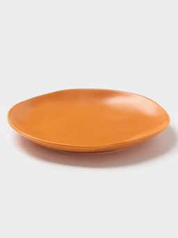 Тарелка Magistro Potter, d=26 см, фарфор, оранжевая фото 2