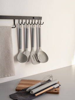 Скалка 26,5x2,5 серый силикон