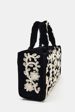EMBROIDERED CITY BAG - Zara фото 4