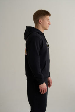 Худи Черный ANTA SPORTS CLUB Sweat Hoodie  фото 3