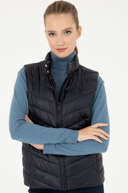 Женский темно-синий жилет Неожиданная скидка в корзине - U.s. polo assn фото 3