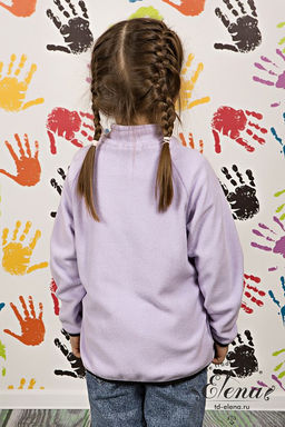 Толстовка М222083ВШв Сирень - Елена фото 3