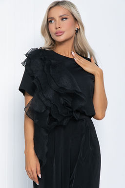 Блуза Риана (Материал: кулирка и органза) - Lt collection фото 16
