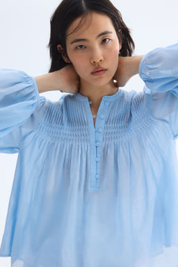 Blusa con jaretas - H&m фото 3
