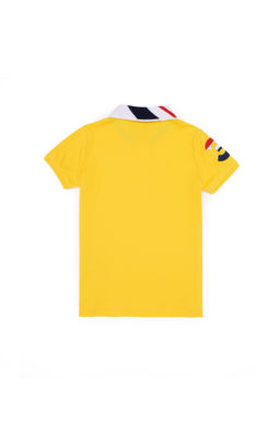 U. S. Polo Assn Темно-желтая базовая футболка-поло для мальчиков - U.s. polo assn фото 10