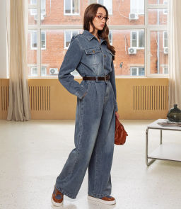 Комбинезон #КТ5003, синий