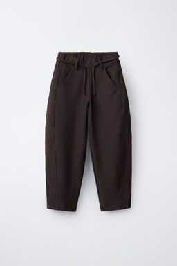 PANTAL?N BARREL CORD?N / Marr?n