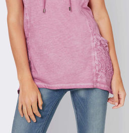 Блуза, розовая - Linea tesini фото 6