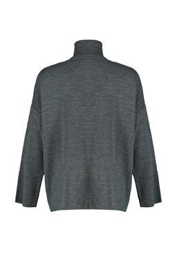 Gri Genis Kal?p Basic Triko Kazak TWOAW23KZ00206