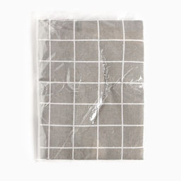 Фартук Экономь и Я Клетка.цвет бежевый, 56*704см, 100% хл, рогожка  фото 6