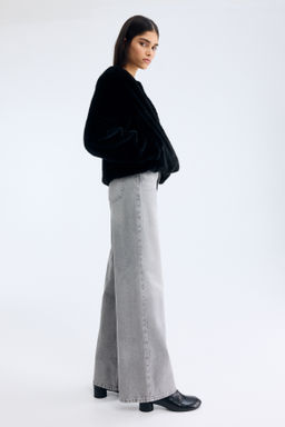 Wide Ultra High Jeans - H&m фото 7