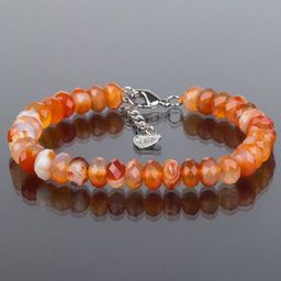 Браслет из Сардоникса 18,5 см +