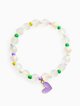 Цена за 2 шт. Браслет детский «Выбражулька» кошачий глаз бусина 8 мм, разноцветный