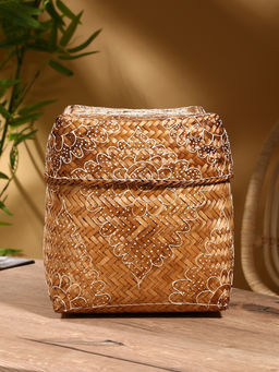 Корзинка плетёная «Марокко», 23×23×30 см
