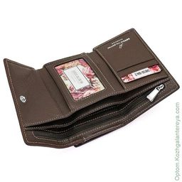Маленький женский кожаный кошелек Sergio Valentini СВ 8150-004/2  фото 2