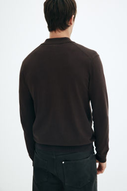 Polo en punto fino Regular Fit - H&m фото 6