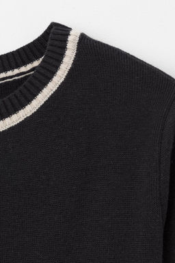 ЕВ 30096/ш/черный джемпер жен