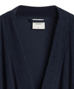 ATLANTIC SZL-002 Халат Towel Terry темно-синий  фото 5