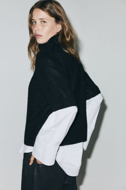 Top de punto con cuello alto - H&m фото 9