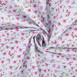 Ткань для пэчворка PEPPY ПРЕКРАСНЫЕ МАГНОЛИИ ФАСОВКА 50 x 55 см 140 г/кв.м 5 100% хлопок