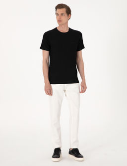 Ekru Jean Pantolon