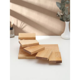 Доска для подачи с подиумами Adelica, 28×19.5×11 см, 5 ступеней, пропитана маслом, дерево берёза