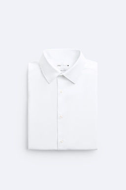 TEXTURED TWILL SHIRT - Zara фото 21