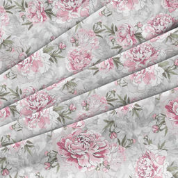 Наволочка 40*40 см, перкаль (Пионовый сад) - Ивановотекстиль фото 2