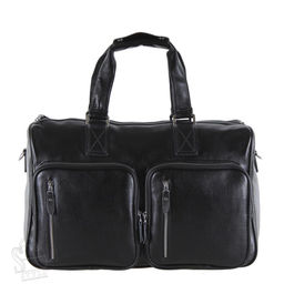 Сумка дорожная 008DS black S-Style  в Новосибирске
