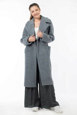 01-09985 Пальто женское демисезонное (пояс) - El podio фото 2