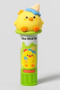 Клей канцелярский "Chicken horn", yellow (9 г)