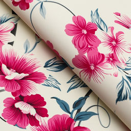 Цена за 20 шт. Пленка для цветов матовая, Цветочная композиция, 57х57 см - UPAK LAND фото 2