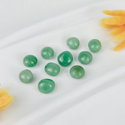 Галтовка из зеленого Авантюрина (25 шт)